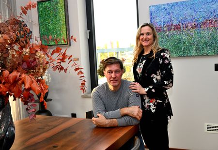 delovno srečanje gospodarskega ministra Matjaža Hana in župana Občine Brda Franca Mužiča